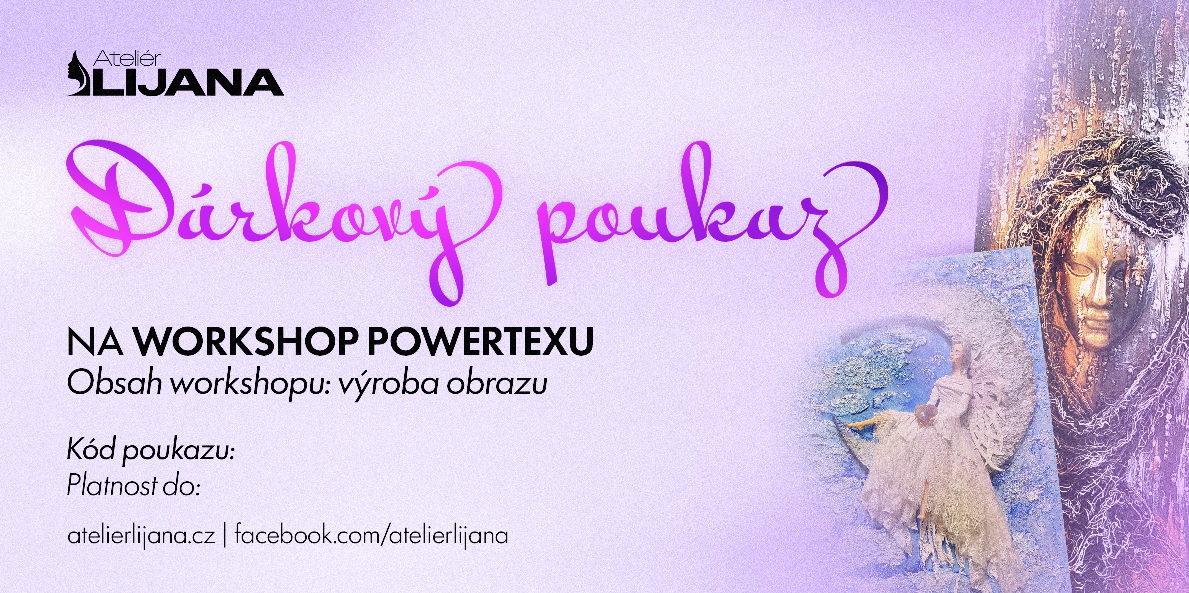 Kurz Powertex - obraz - dárkový poukaz